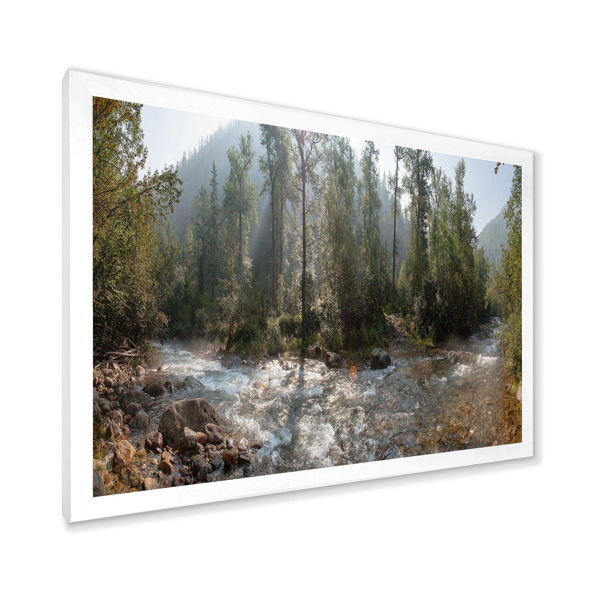 Mountain River Panorama