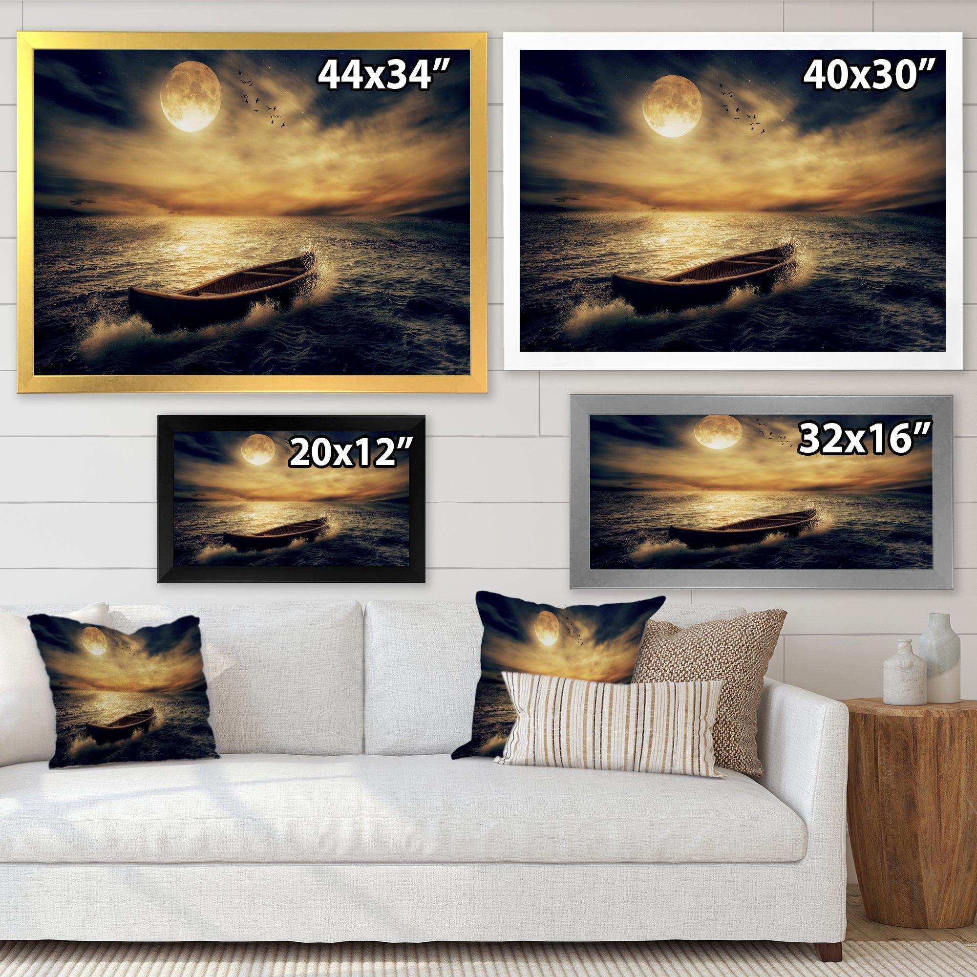 Middle of Ocean after Storm