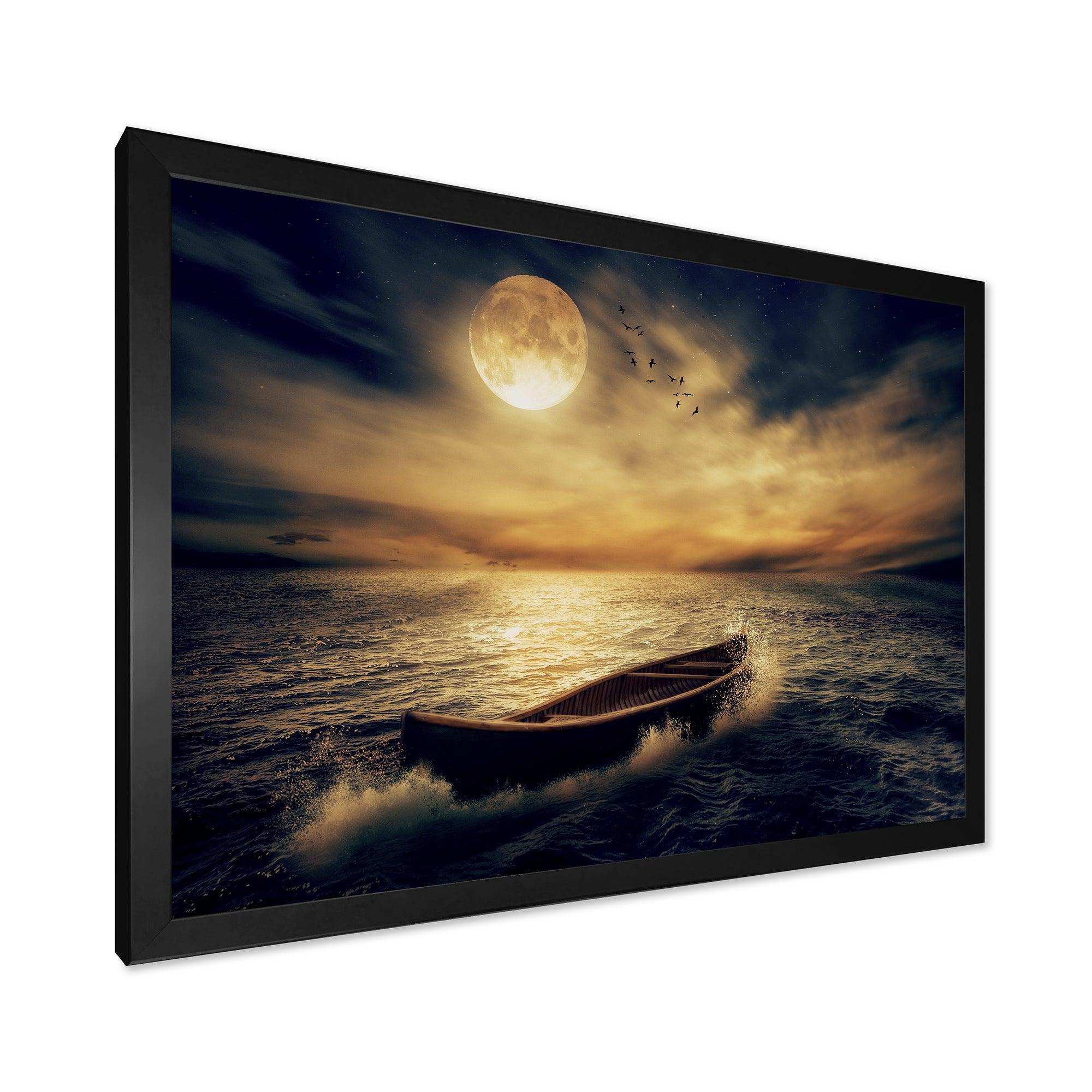 Middle of Ocean after Storm