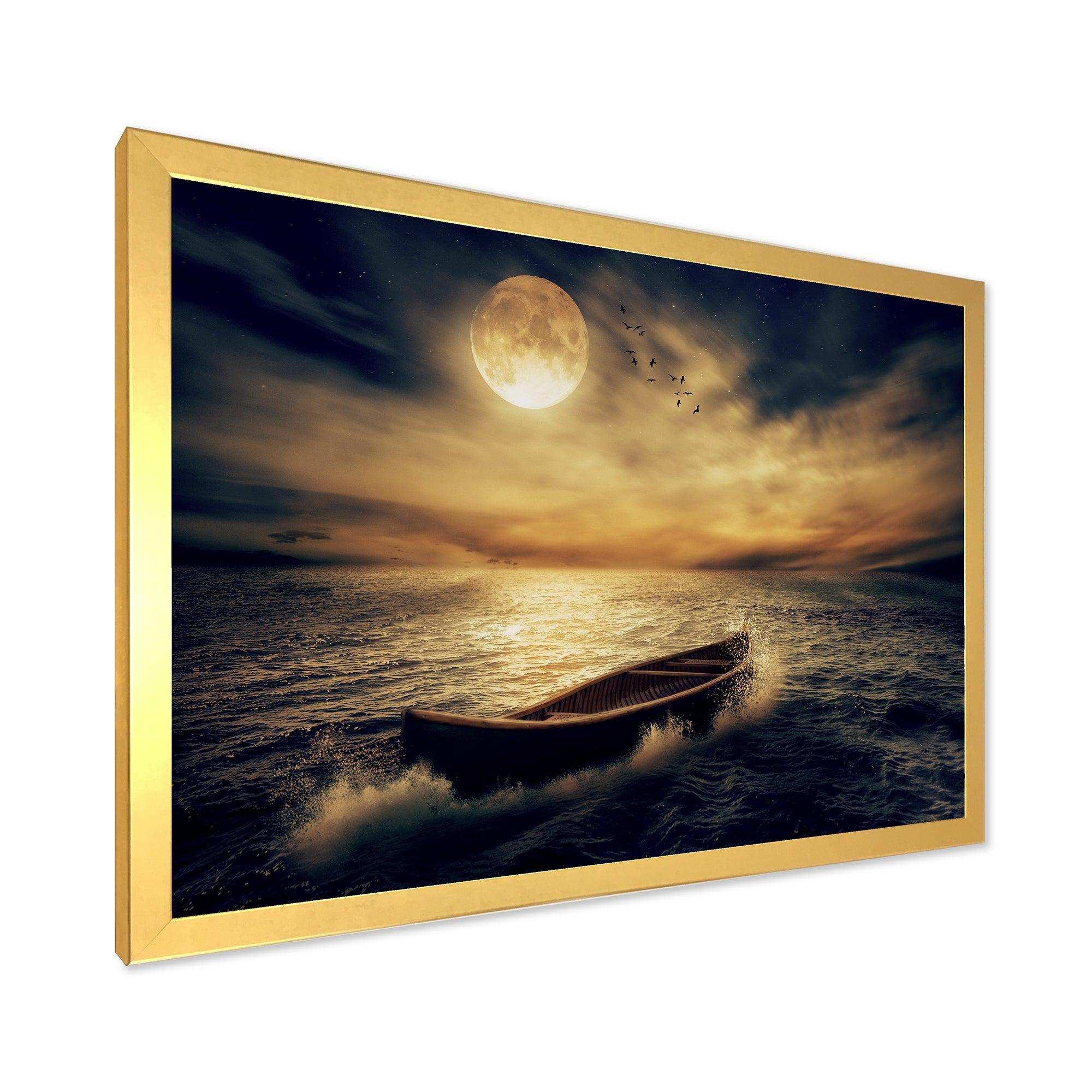 Middle of Ocean after Storm