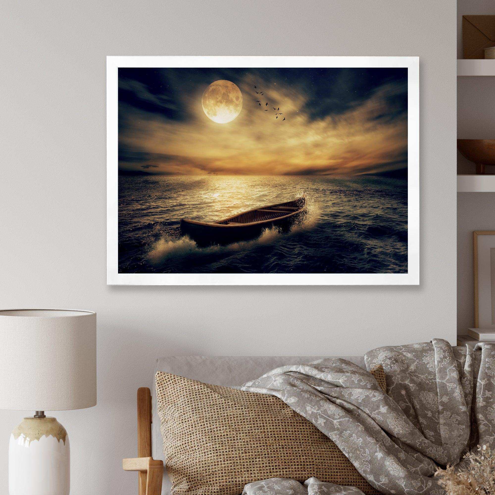 Middle of Ocean after Storm