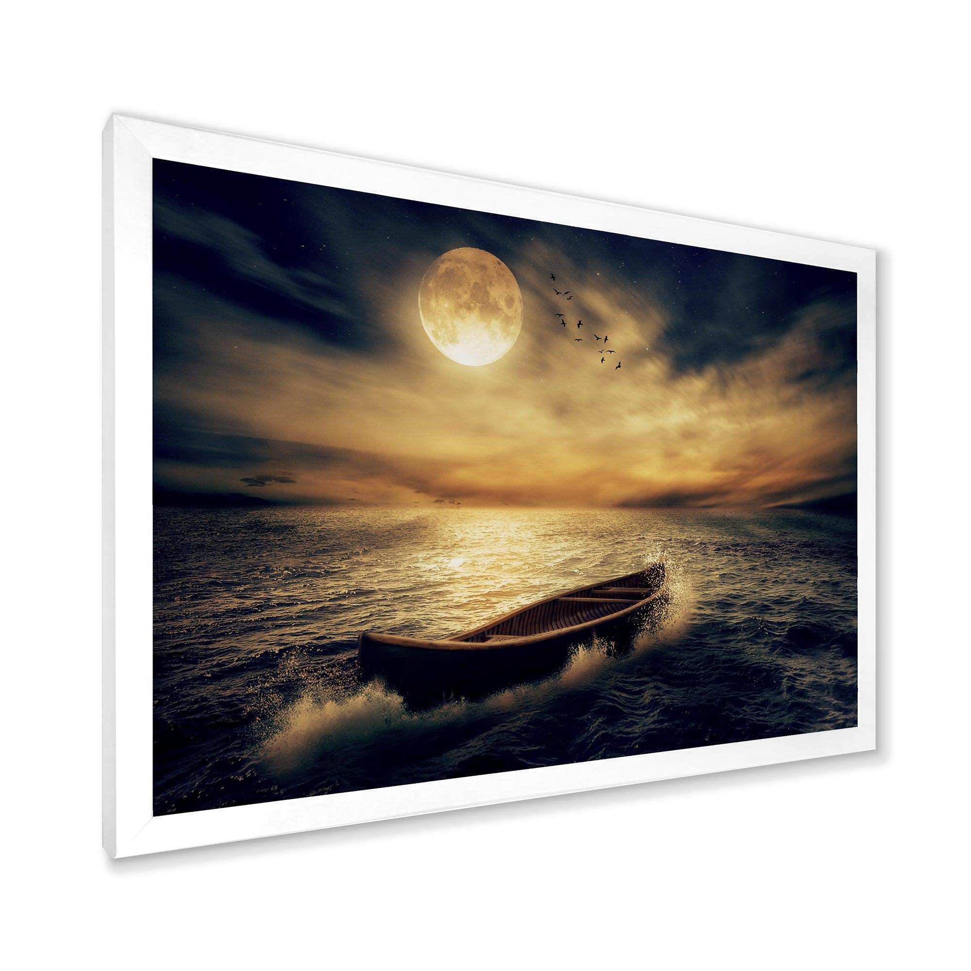 Middle of Ocean after Storm