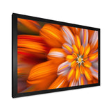 Massive Orange Fractal Flower