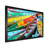 Rowing Boats on the Lake in Pokhara