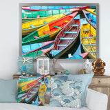 Rowing Boats on the Lake in Pokhara