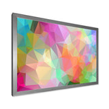 Multi Color Polygonal Mosaic Pattern