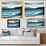 Ocean Waves at Seashore