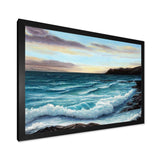 Ocean Waves at Seashore