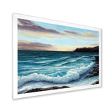 Ocean Waves at Seashore