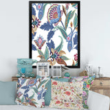 Fantasy Flowers Paisley Pattern