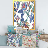 Fantasy Flowers Paisley Pattern