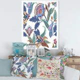 Fantasy Flowers Paisley Pattern