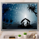 Christmas Nativity Scene with Three Wise Men