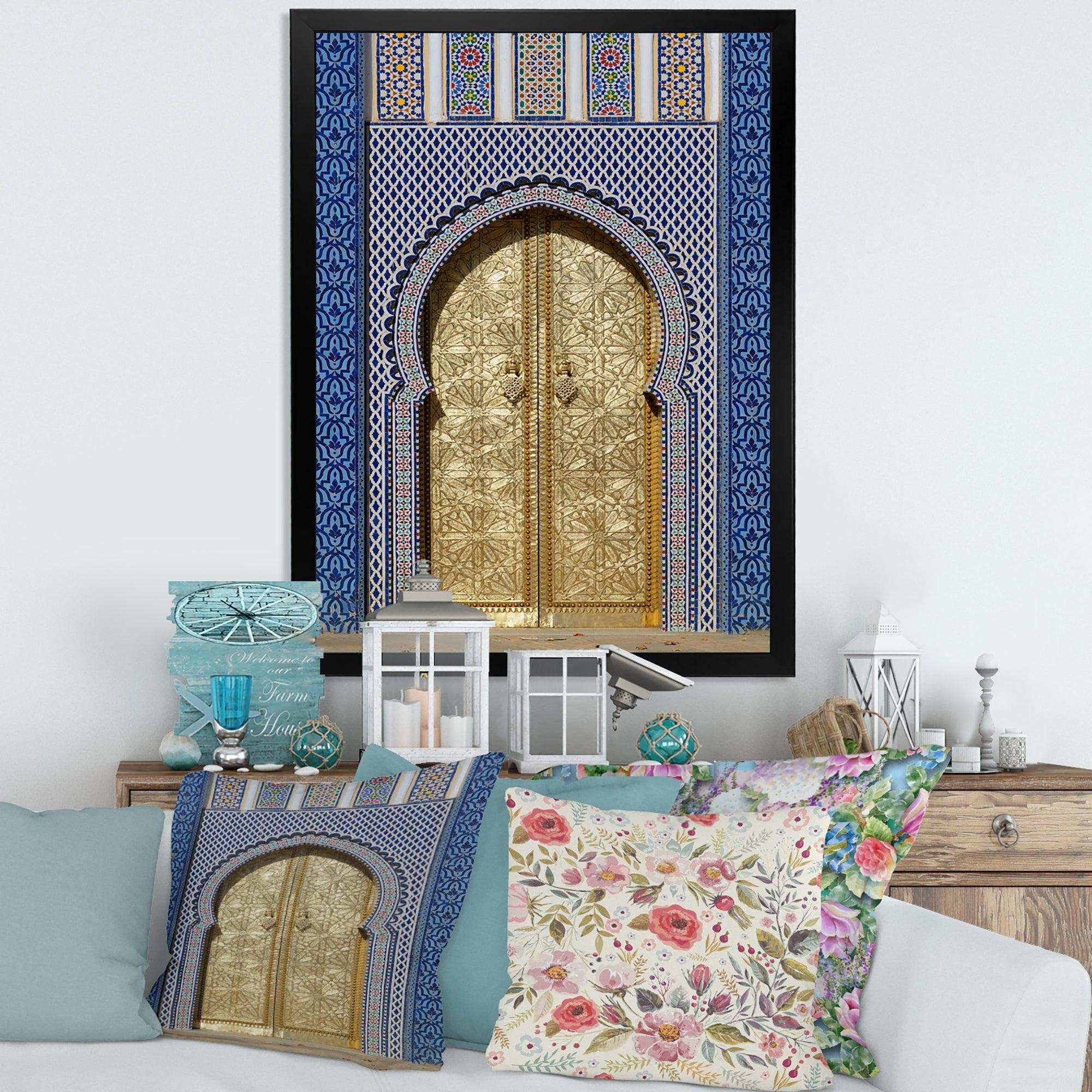 Morroco Palace Golden Doors