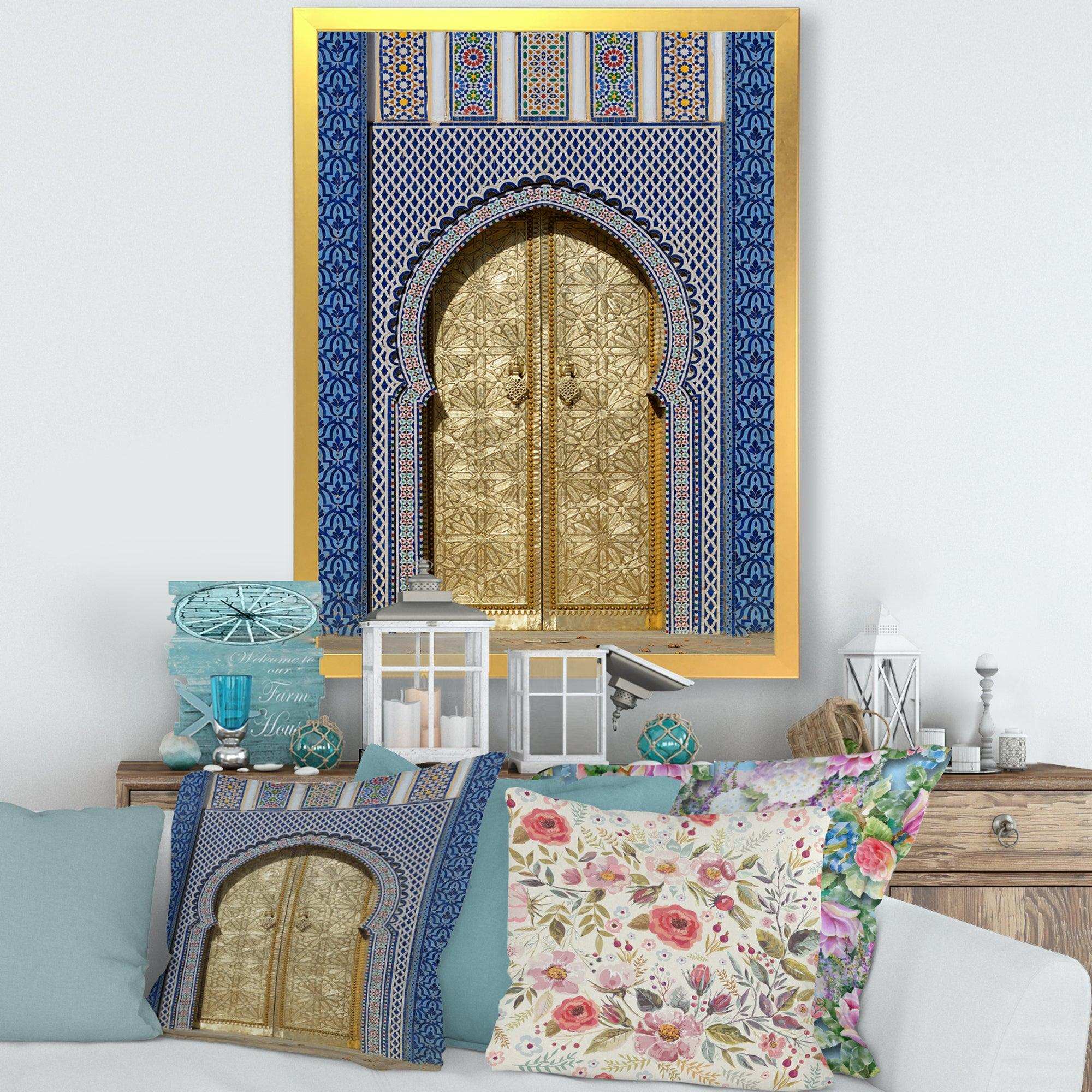 Morroco Palace Golden Doors