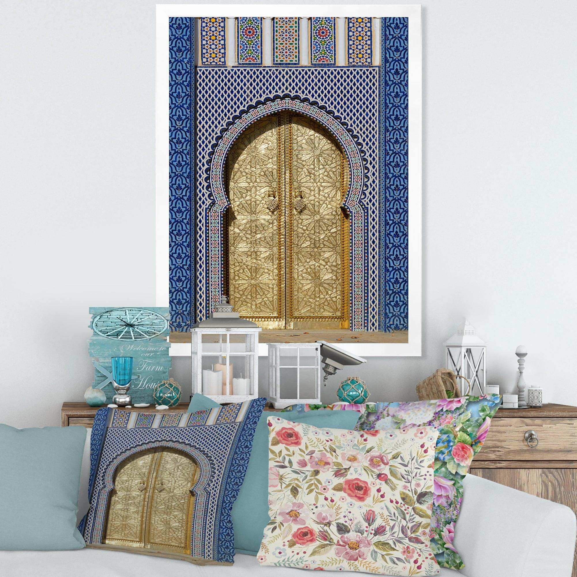 Morroco Palace Golden Doors