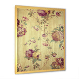 Vintage Purple Flowers