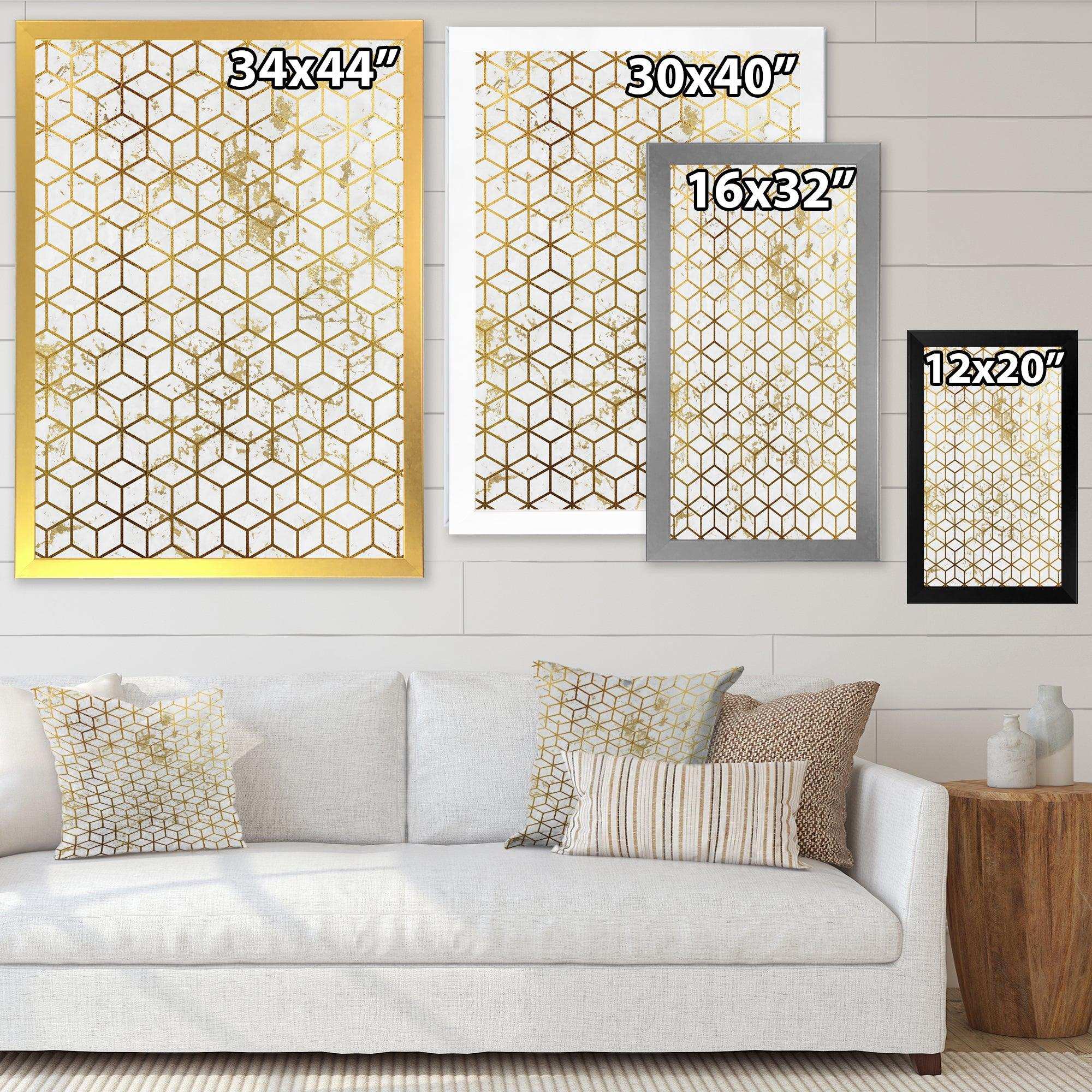 Yello and Golden Geometric Cubes