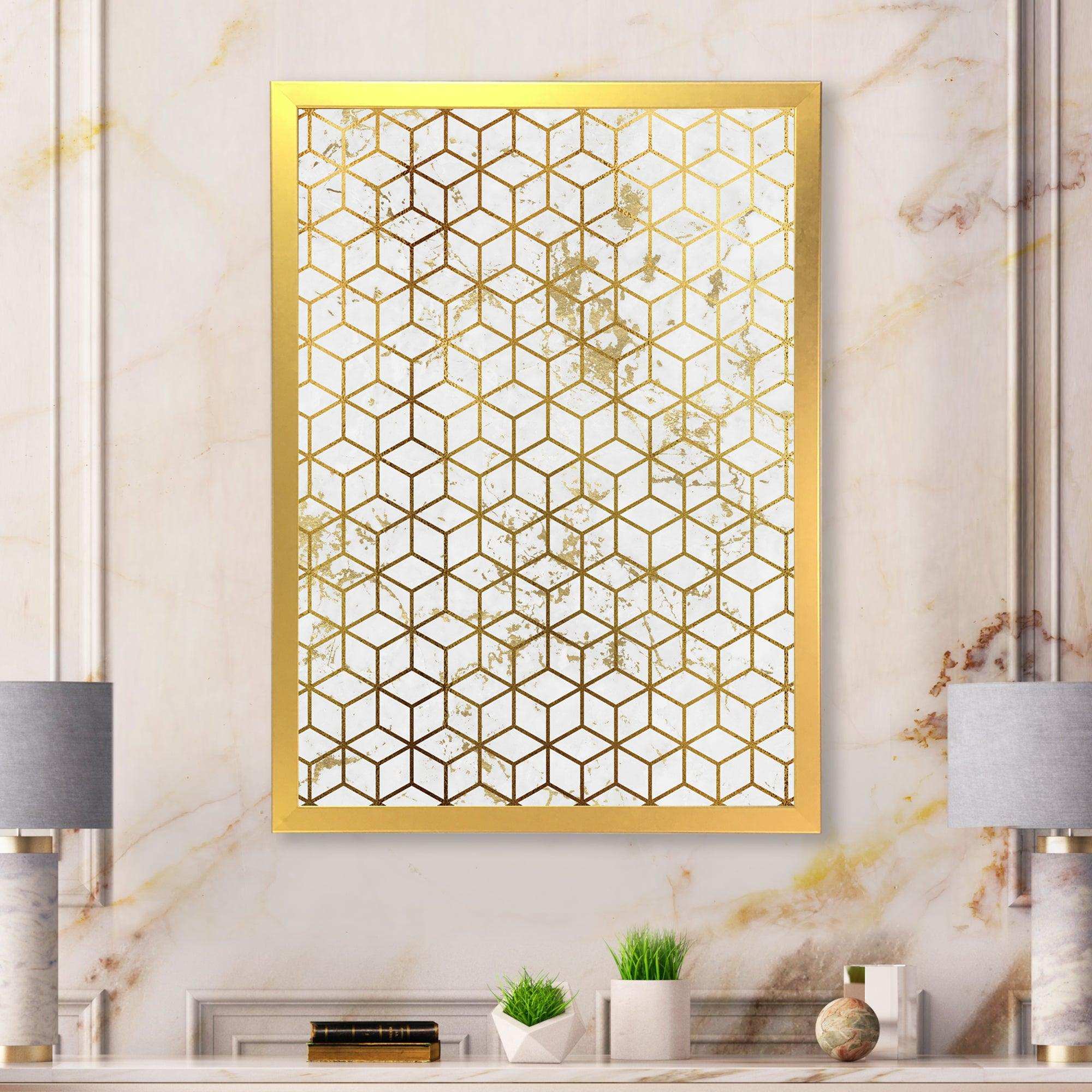 Yello and Golden Geometric Cubes