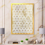 Yello and Golden Geometric Cubes