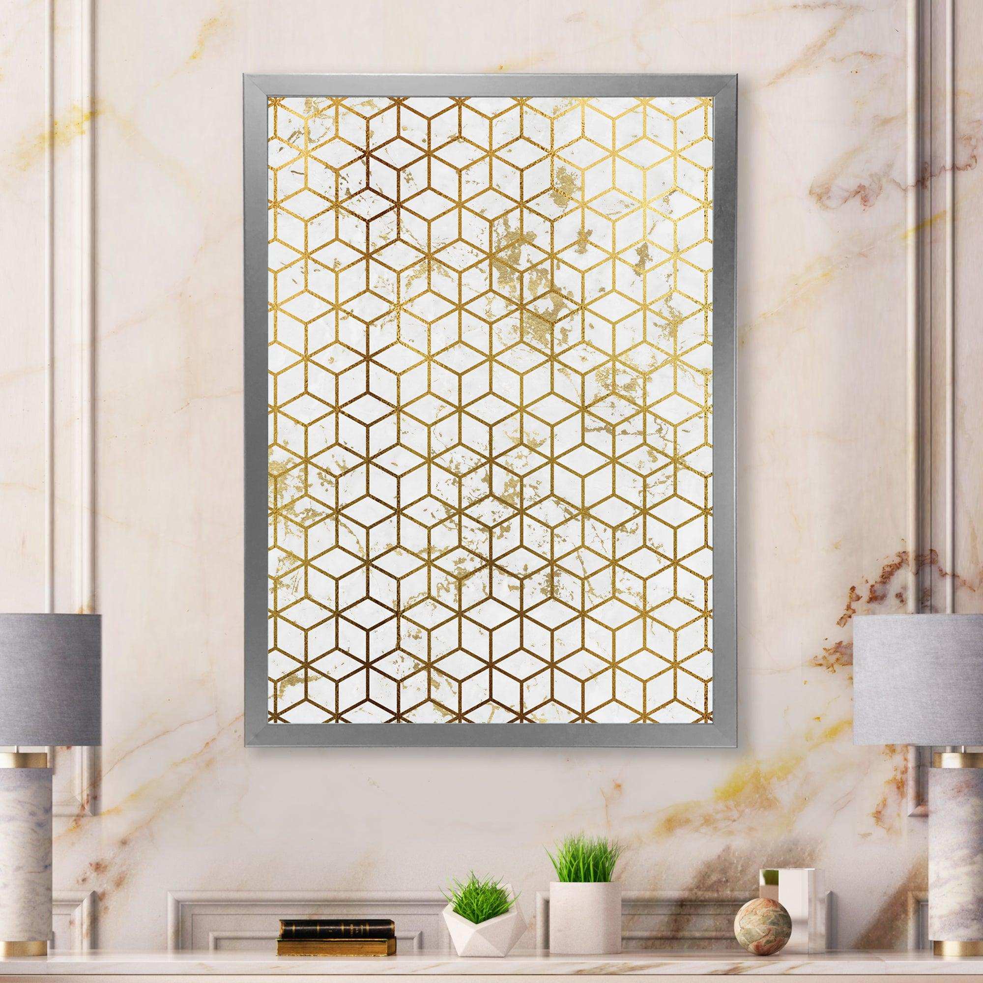 Yello and Golden Geometric Cubes