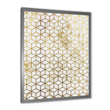 Yello and Golden Geometric Cubes