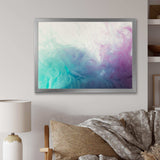 Cyan, Blue and Pink water in Ink Composition