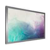 Cyan, Blue and Pink water in Ink Composition