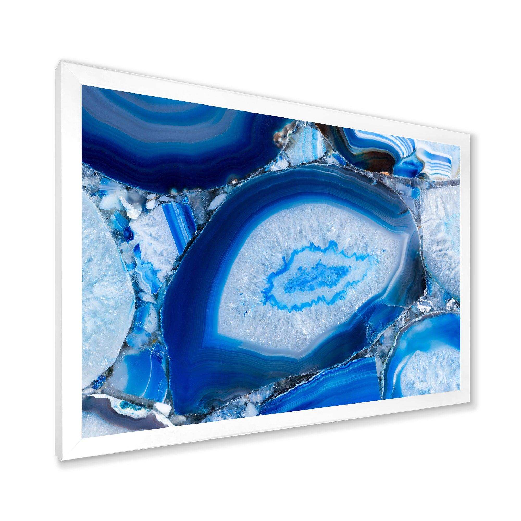 Blue Agate Geode