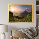 MountaIn Peak During Sunset