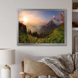 MountaIn Peak During Sunset