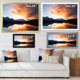 Morning Sunsrise Mountainscape