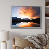 Morning Sunsrise Mountainscape