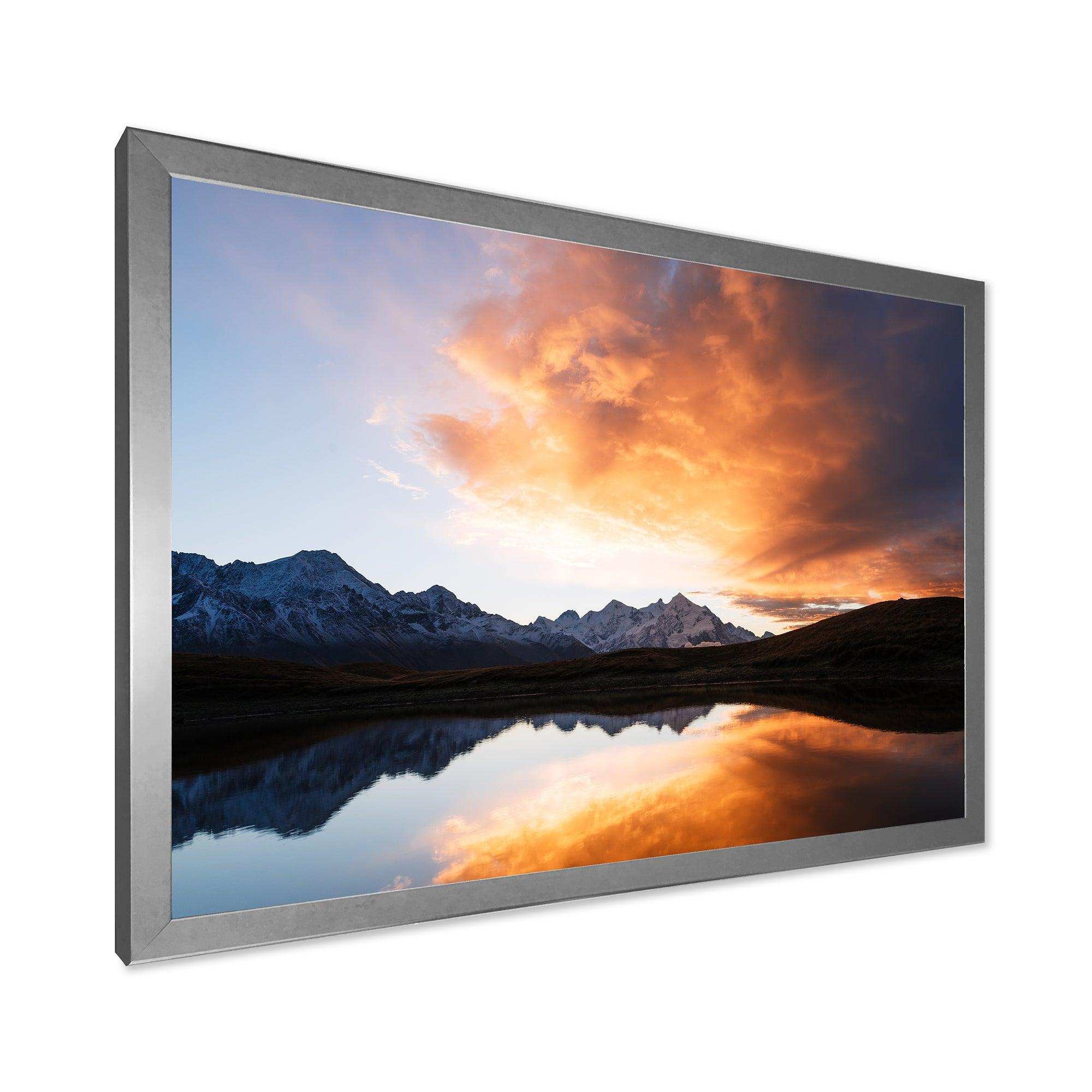 Morning Sunsrise Mountainscape