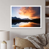 Morning Sunsrise Mountainscape