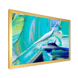 Oil On Canvas Textured Composition IX