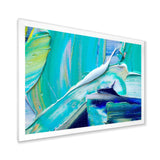 Oil On Canvas Textured Composition IX