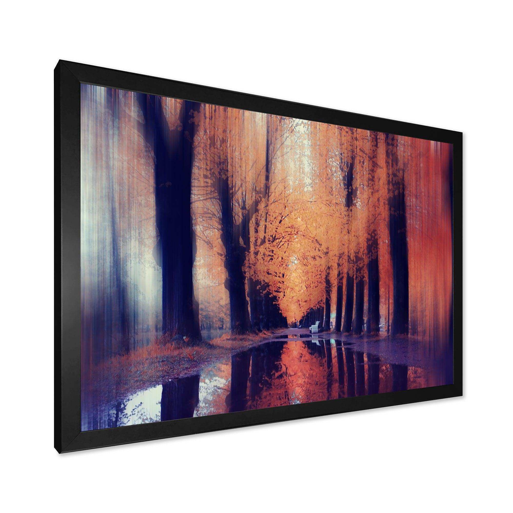 Autumn Colored Forest Treescape II