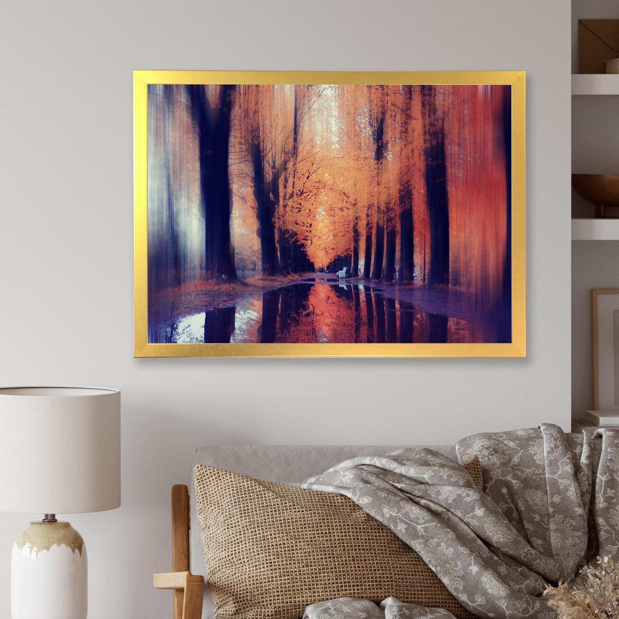 Autumn Colored Forest Treescape II