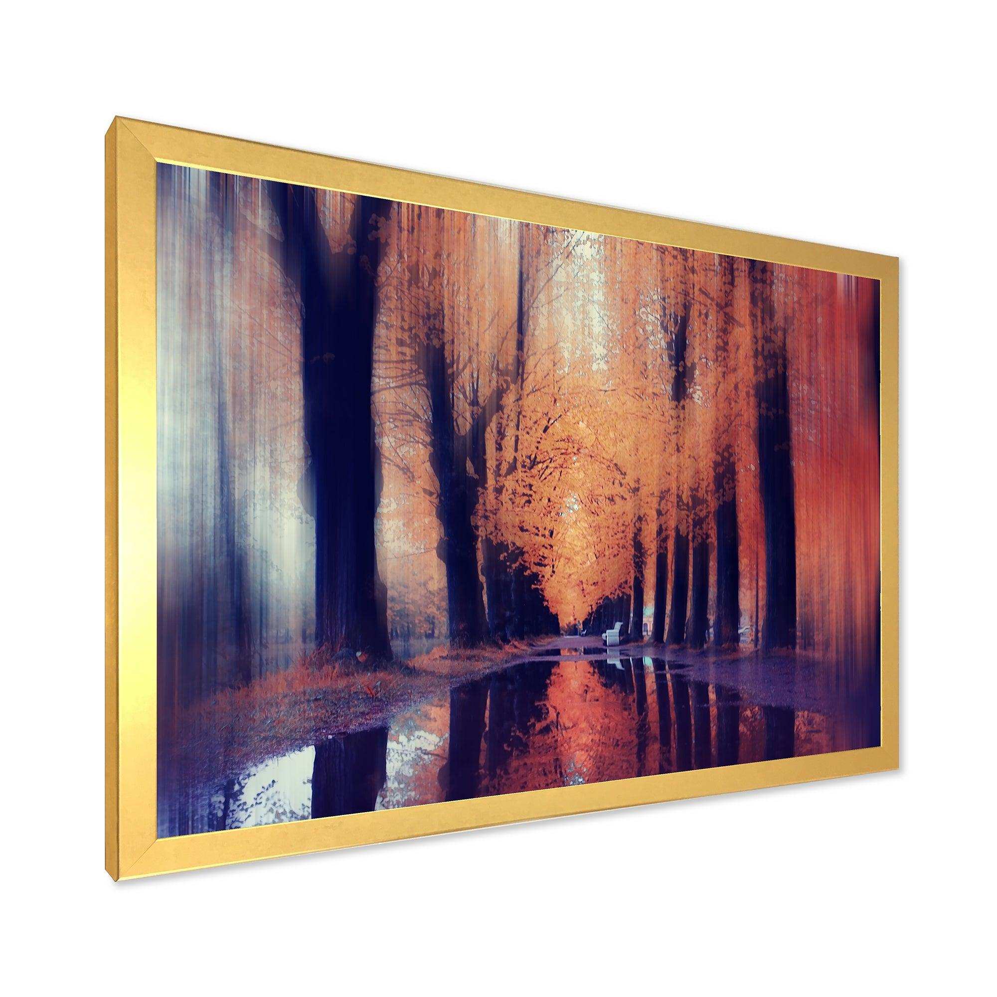 Autumn Colored Forest Treescape II