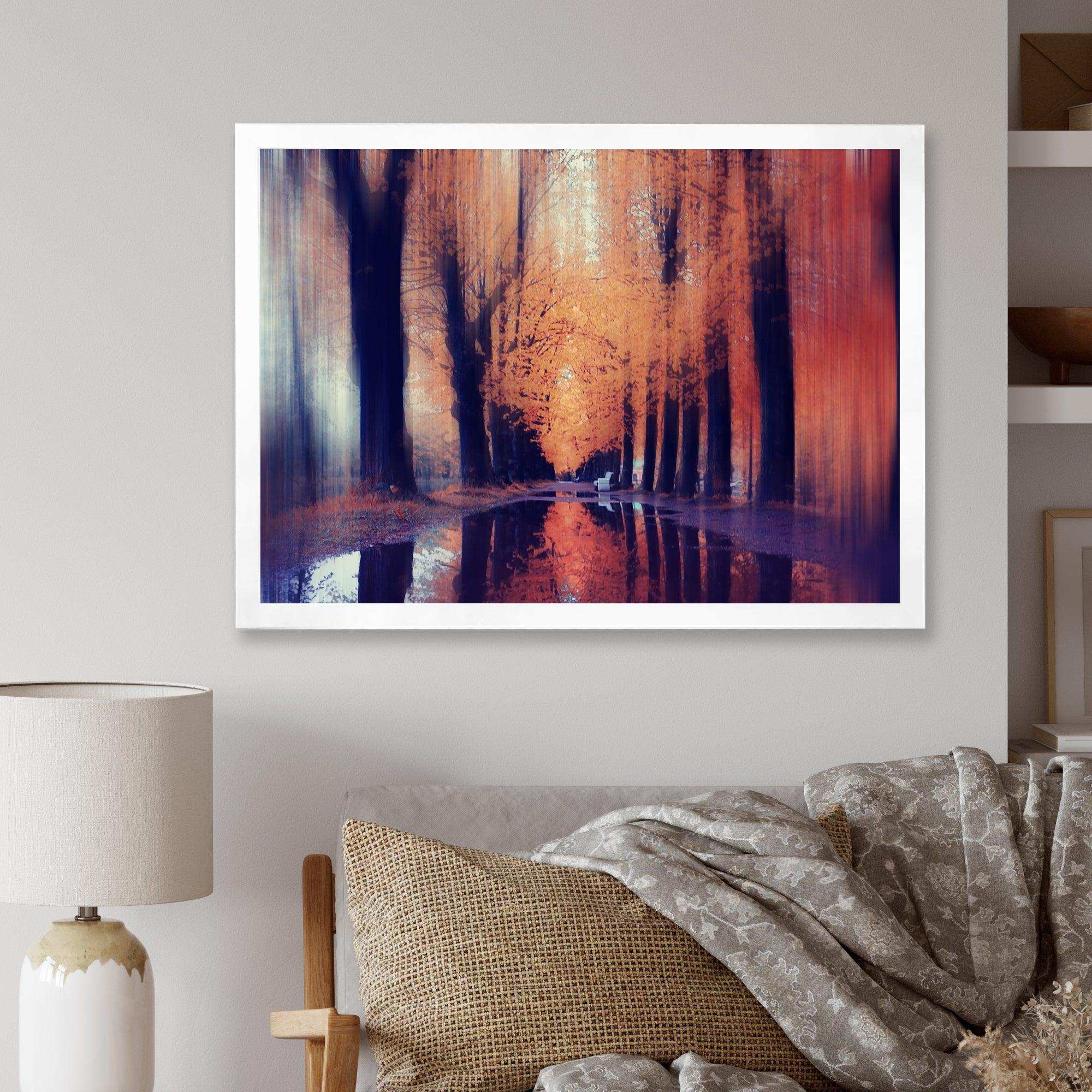 Autumn Colored Forest Treescape II