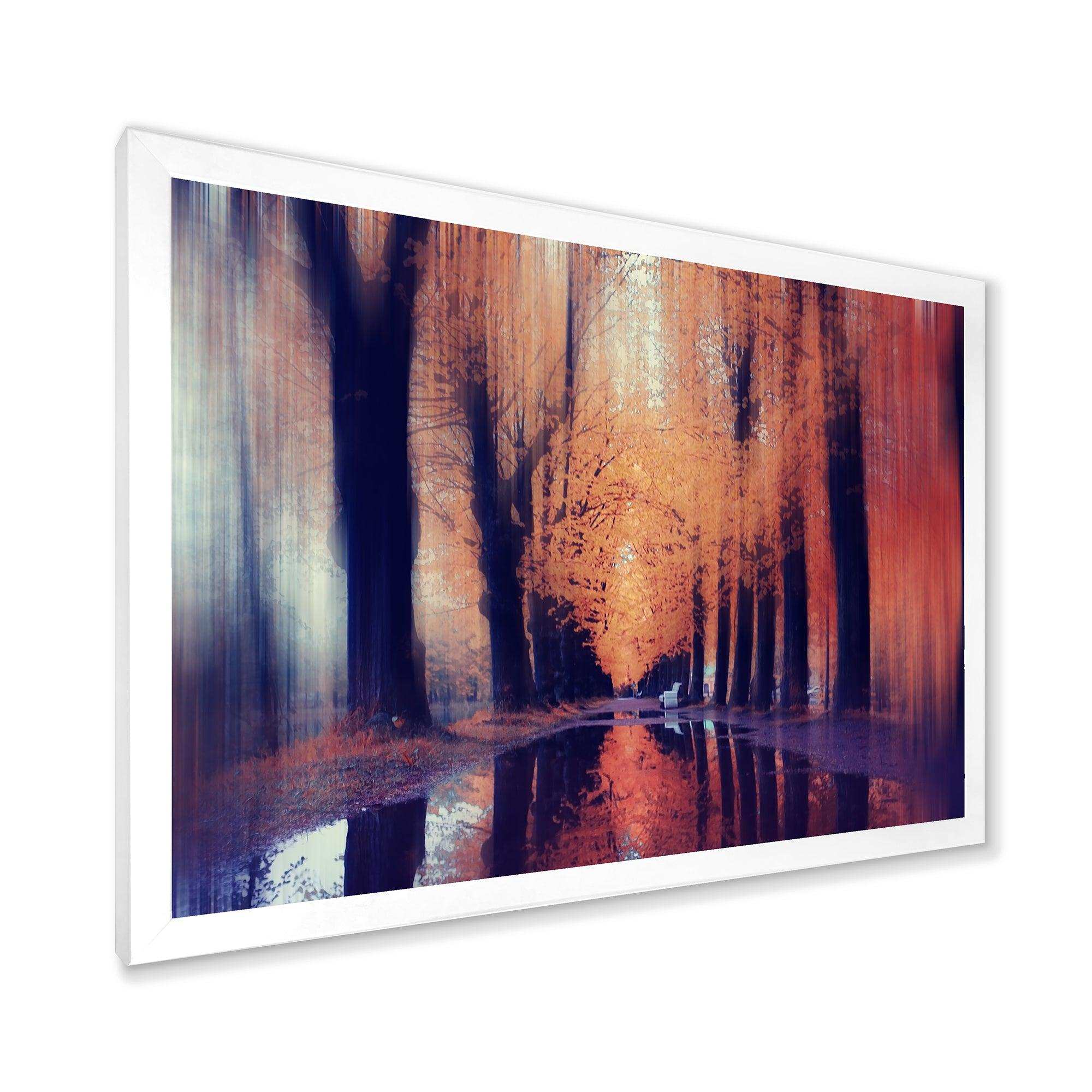 Autumn Colored Forest Treescape II