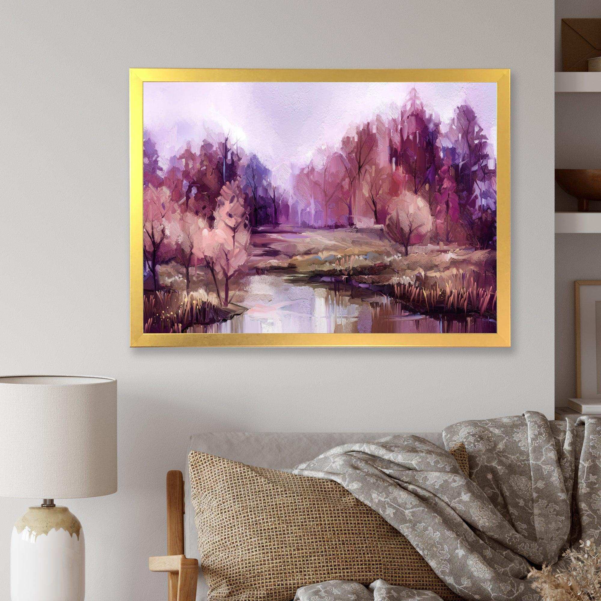 Autumn Colored Forest Treescape IV
