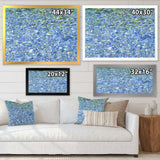 Sunny Water With Transparent Waves Reflecting Gentle Sunshine II