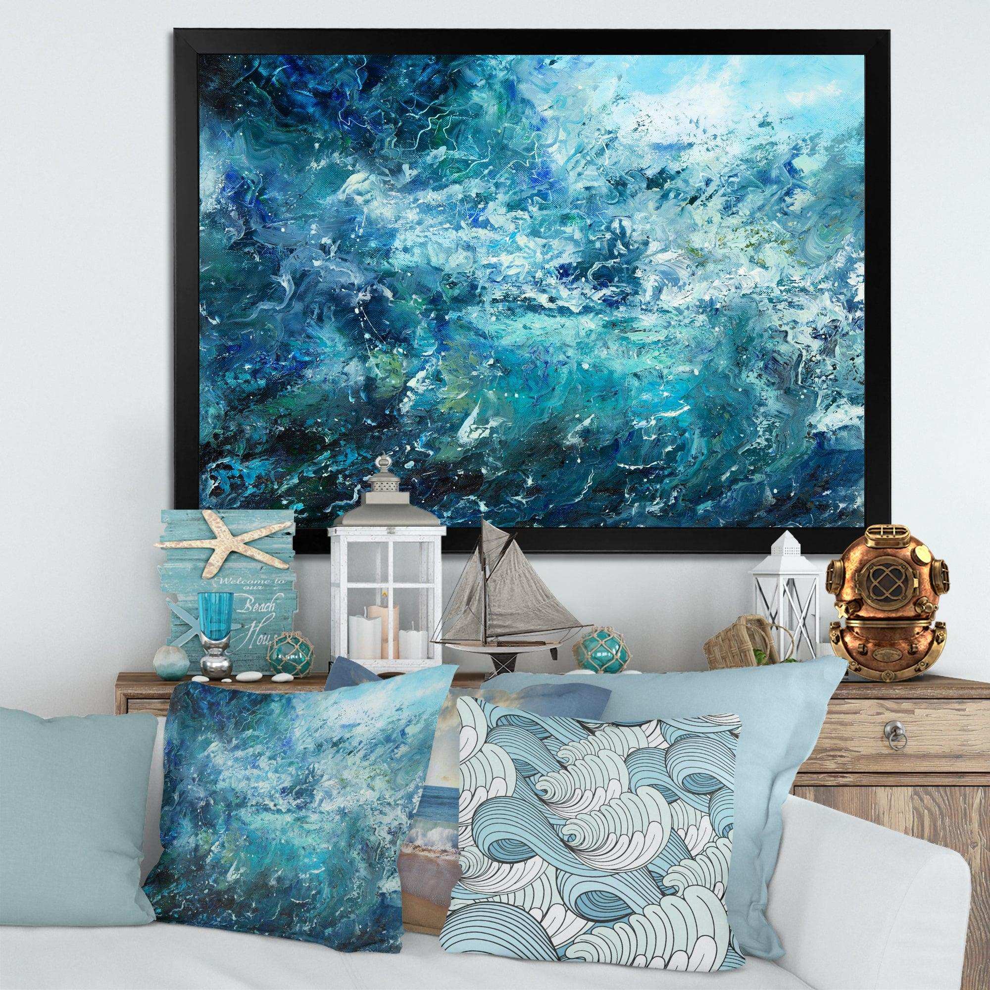 Wild Blue Ocean Waves V