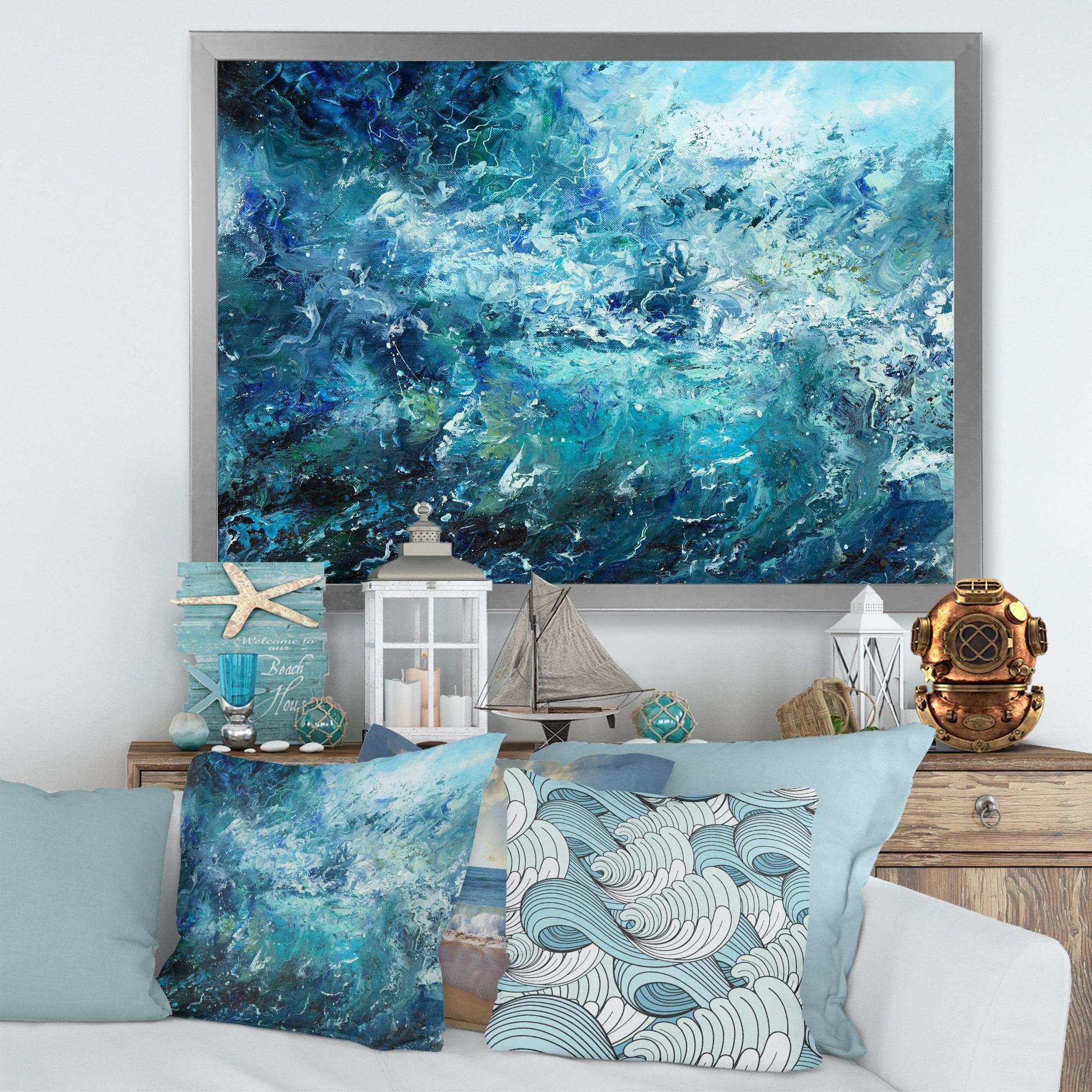 Wild Blue Ocean Waves V