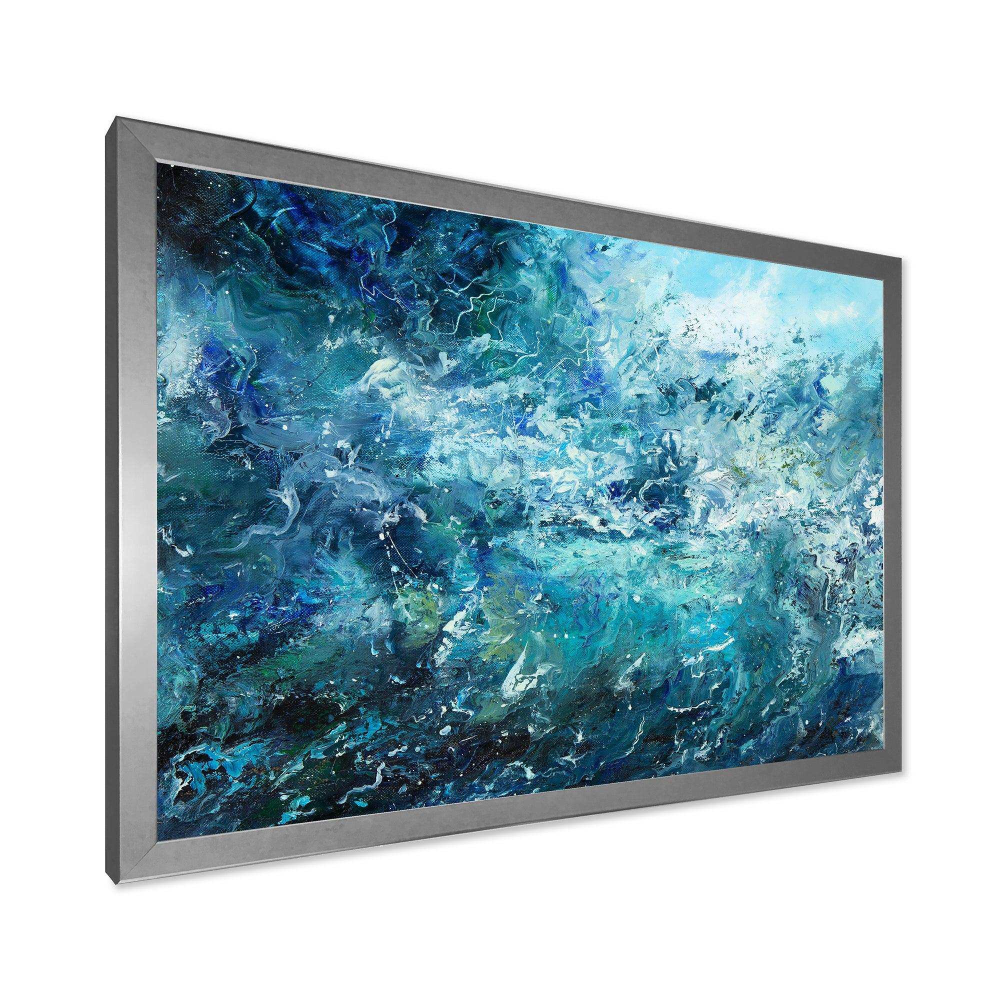 Wild Blue Ocean Waves V