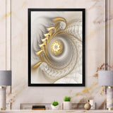 Glowing Fractal With Recursive Curves