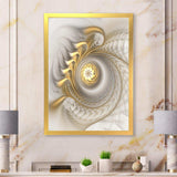 Glowing Fractal With Recursive Curves