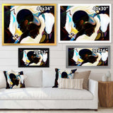 Union Of Male And Female Faces I